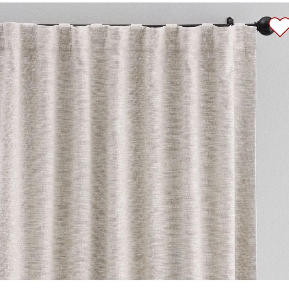 Pottery Barn Light Beige/Neutral Drapery Panel - One panel.